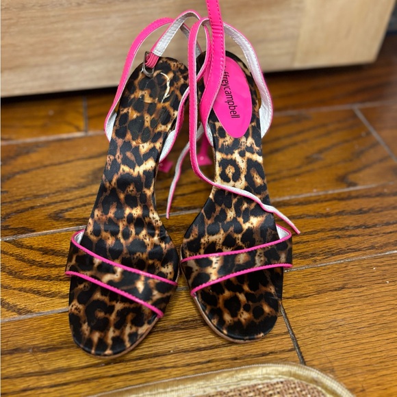 Jeffery Campbell Angelic cheetah Animal print heels 8.5 Y2k Mean girls 💋 - Picture 2 of 5